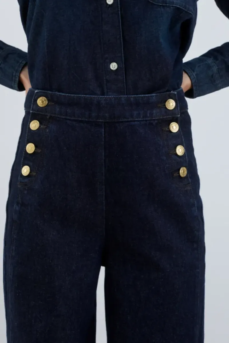 Donna Roy Rogers Pantaloni E Gonne|Jeans Charlie Denim Rinse