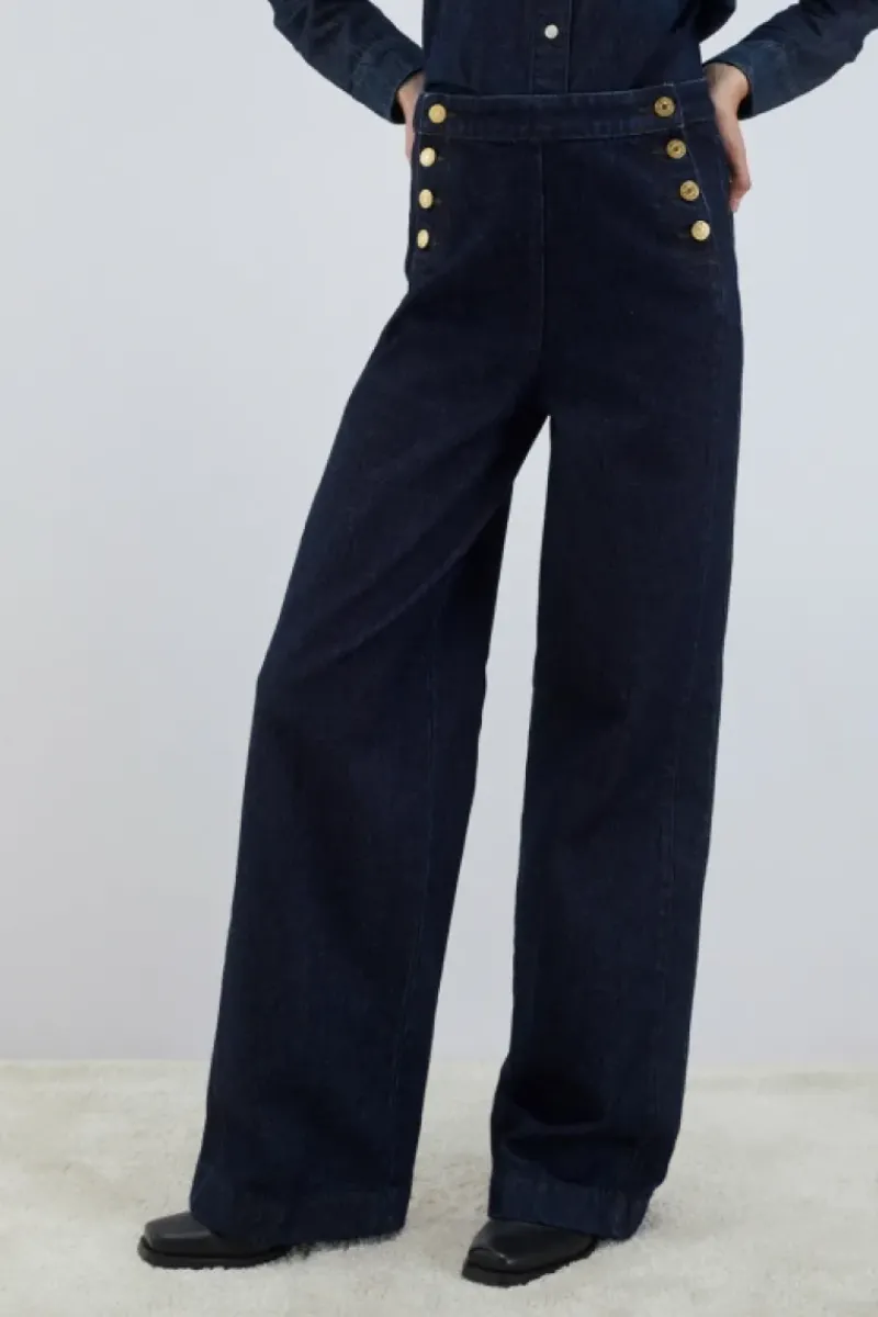 Donna Roy Rogers Pantaloni E Gonne|Jeans Charlie Denim Rinse