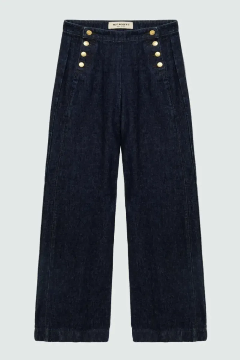 Donna Roy Rogers Pantaloni E Gonne|Jeans Charlie Denim Rinse