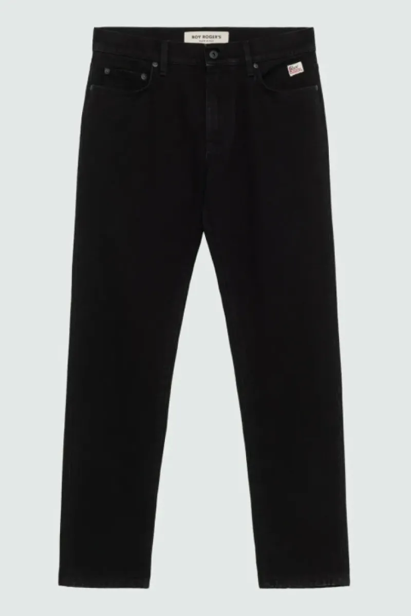 Uomo Roy Rogers Jeans|Carrot|Jeans Dapper Black Rush