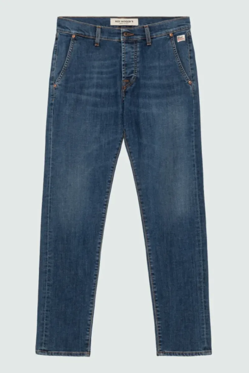 Uomo Roy Rogers Jeans|Slim|Jeans New Elias Carlin Light