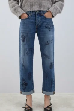 Donna Roy Rogers Jeans|Boyfriend|Jeans New Oskar Fiction