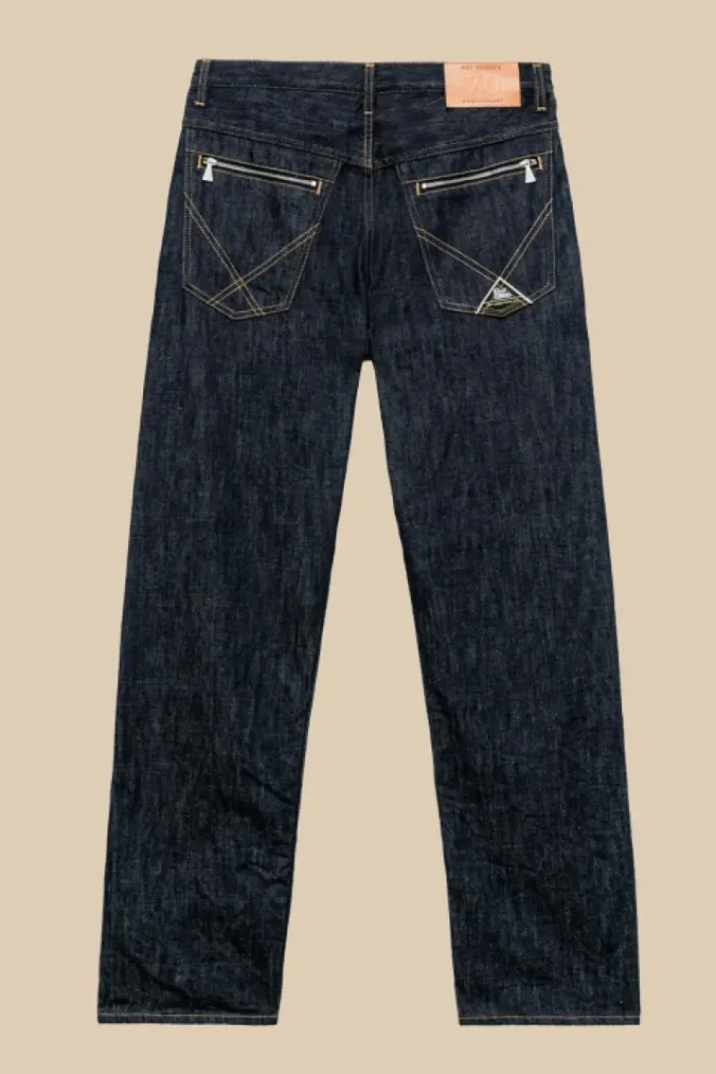 Uomo Roy Rogers Jeans|Regular|Jeans Normale 70th Denim Cimosa Rinse