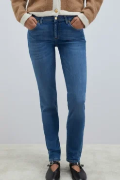 Donna Roy Rogers Jeans|Skinny|Jeans Push Up Soft Stretch Green