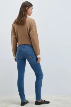 Donna Roy Rogers Jeans|Skinny|Jeans Push Up Soft Stretch Green