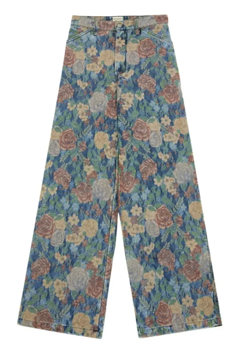 Donna Roy Rogers Roy Roger's X Dave's Ny|Jeans|Jeans Statement Roy Roger's X Dave's Ny In Jacquard Tapestry