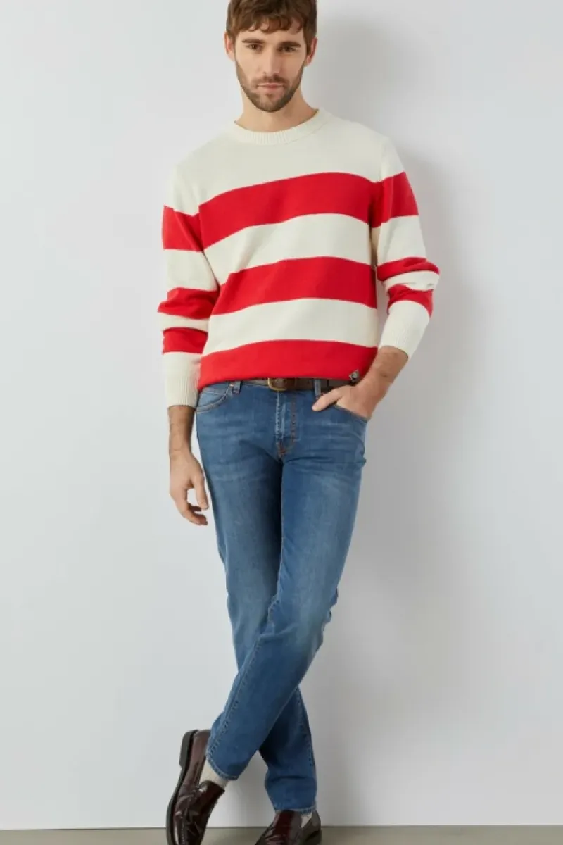 Uomo Roy Rogers Jeans|Slim|Jeans 517 Weared 10