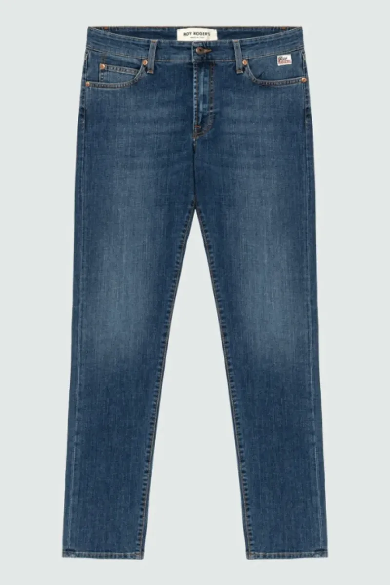 Uomo Roy Rogers Jeans|Slim|Jeans 517 Weared 10