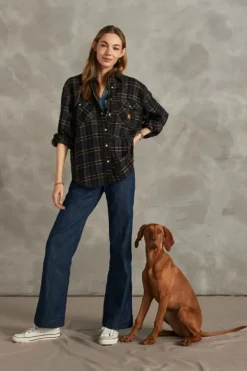 Donna Roy Rogers Jeans|Flare And Bootcut|Jeans Zampa 70th Denim Rinse