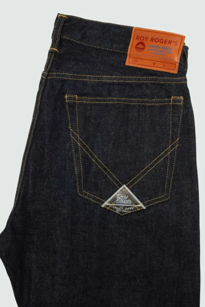 Uomo Roy Rogers Jeans|Regular|Made In Japan-jeans Cult Wide Selvedge Rinse Sun Dry