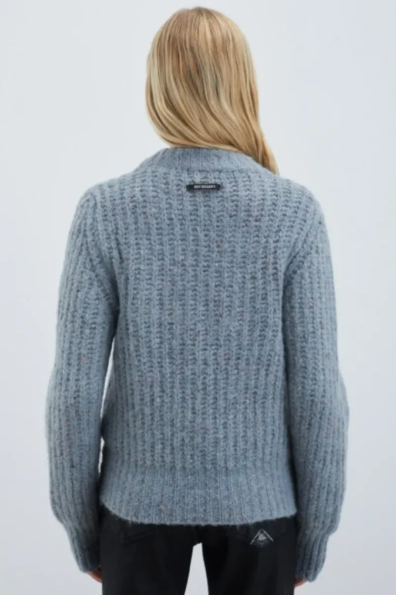 Donna Roy Rogers Maglieria E Felpe|Maglia Girocollo Bottonato