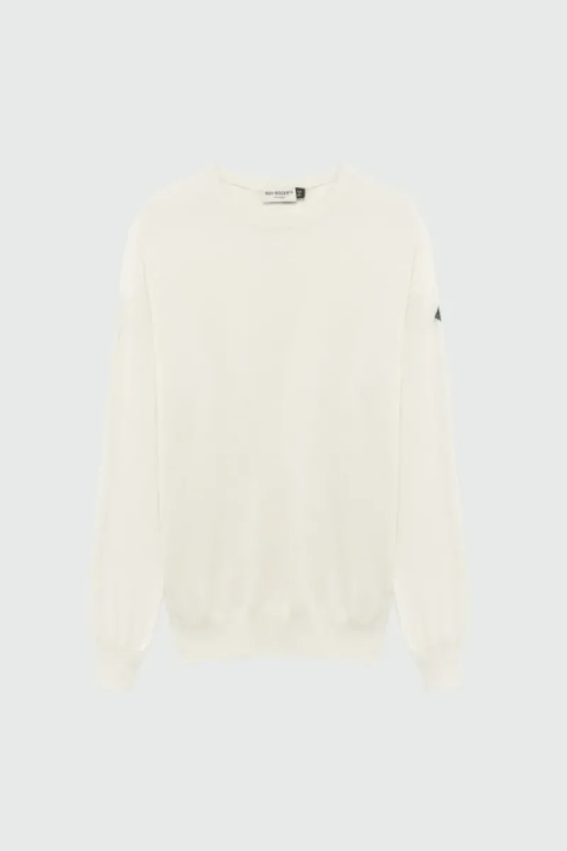 Uomo Roy Rogers Maglieria E Felpe|Maglia Girocollo In Cotone Punto Spillo