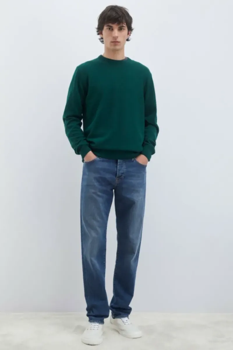 Uomo Roy Rogers Maglieria E Felpe|Maglia Girocollo In Lana E Cashmere Fin.12