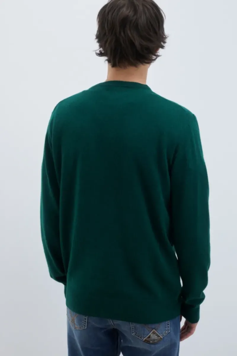 Uomo Roy Rogers Maglieria E Felpe|Maglia Girocollo In Lana E Cashmere Fin.12