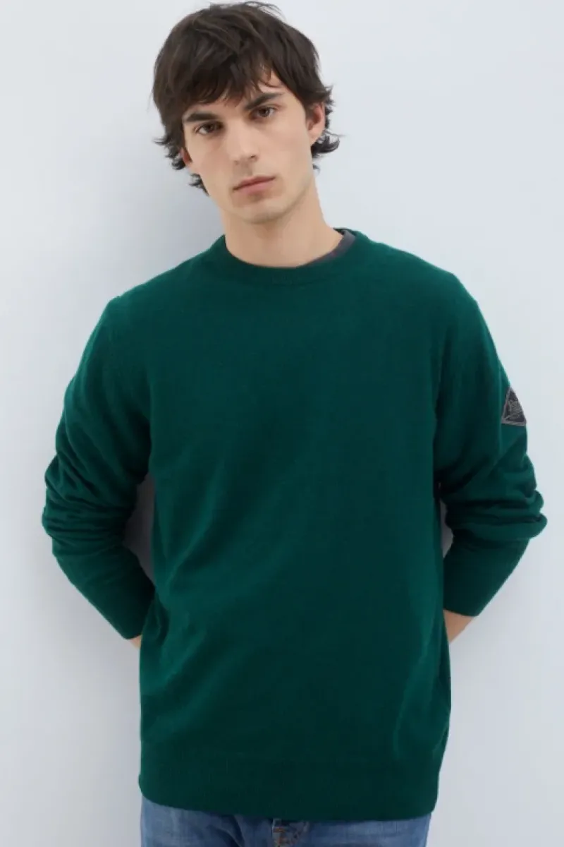 Uomo Roy Rogers Maglieria E Felpe|Maglia Girocollo In Lana E Cashmere Fin.12