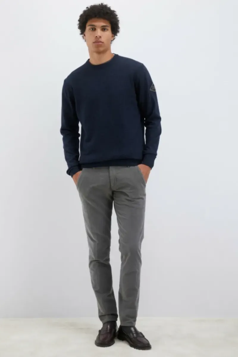 Uomo Roy Rogers Maglieria E Felpe|Maglia Girocollo In Lana E Cashmere Fin.12