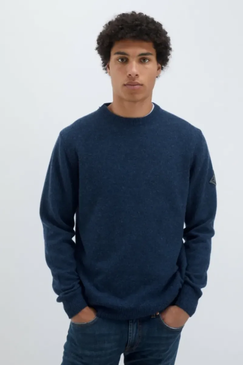 Uomo Roy Rogers Maglieria E Felpe|Maglia Girocollo In Lana E Cashmere Muline