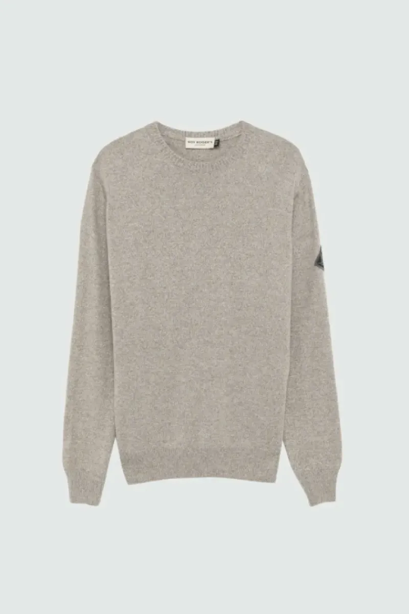 Uomo Roy Rogers Maglieria E Felpe|Maglia Girocollo In Lana E Cashmere Muline