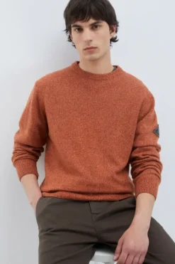 Uomo Roy Rogers Maglieria E Felpe|Maglia Girocollo In Lana E Cashmere Muline