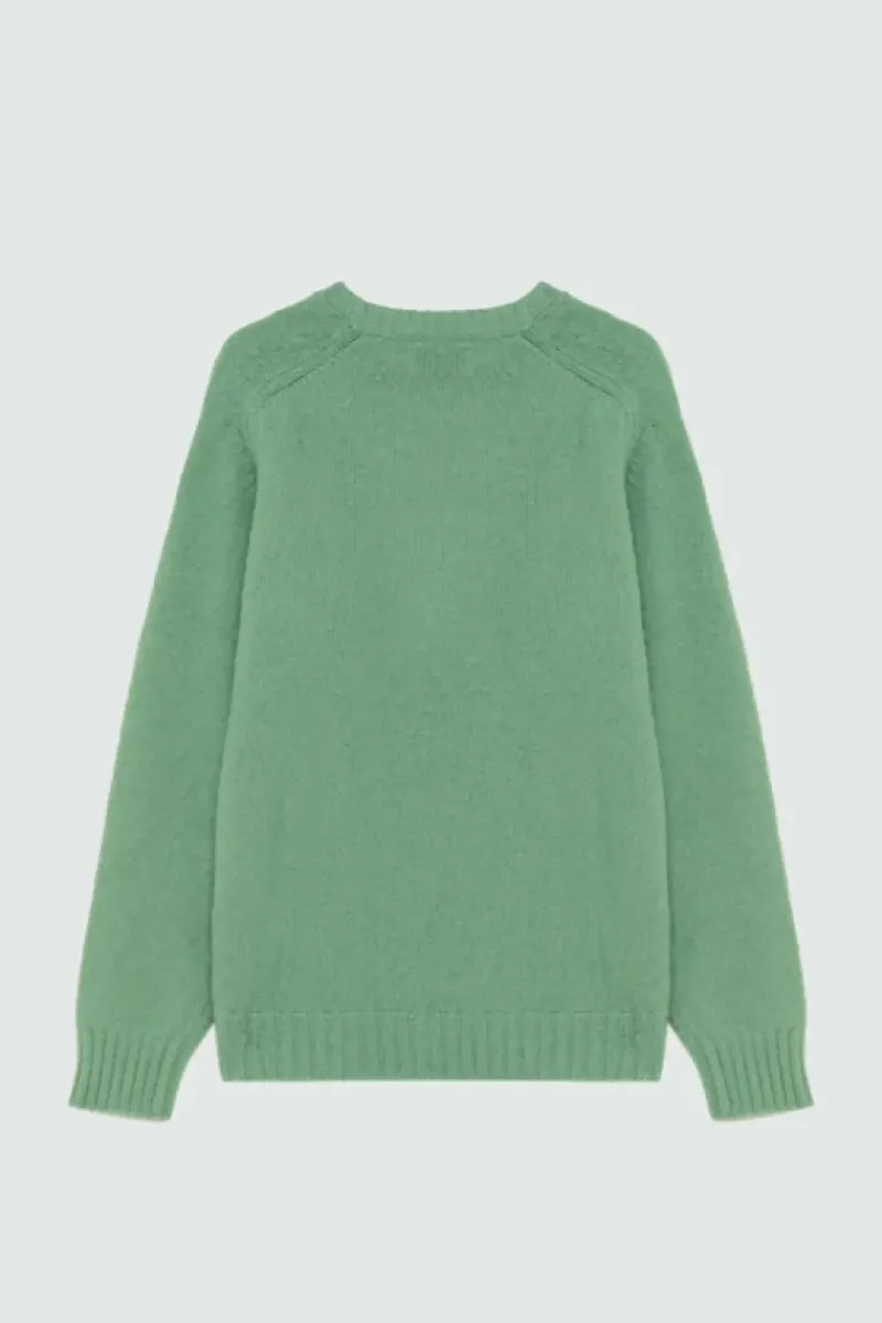 Uomo Roy Rogers Maglieria E Felpe|Maglia Girocollo In Lana Shetland Brushed