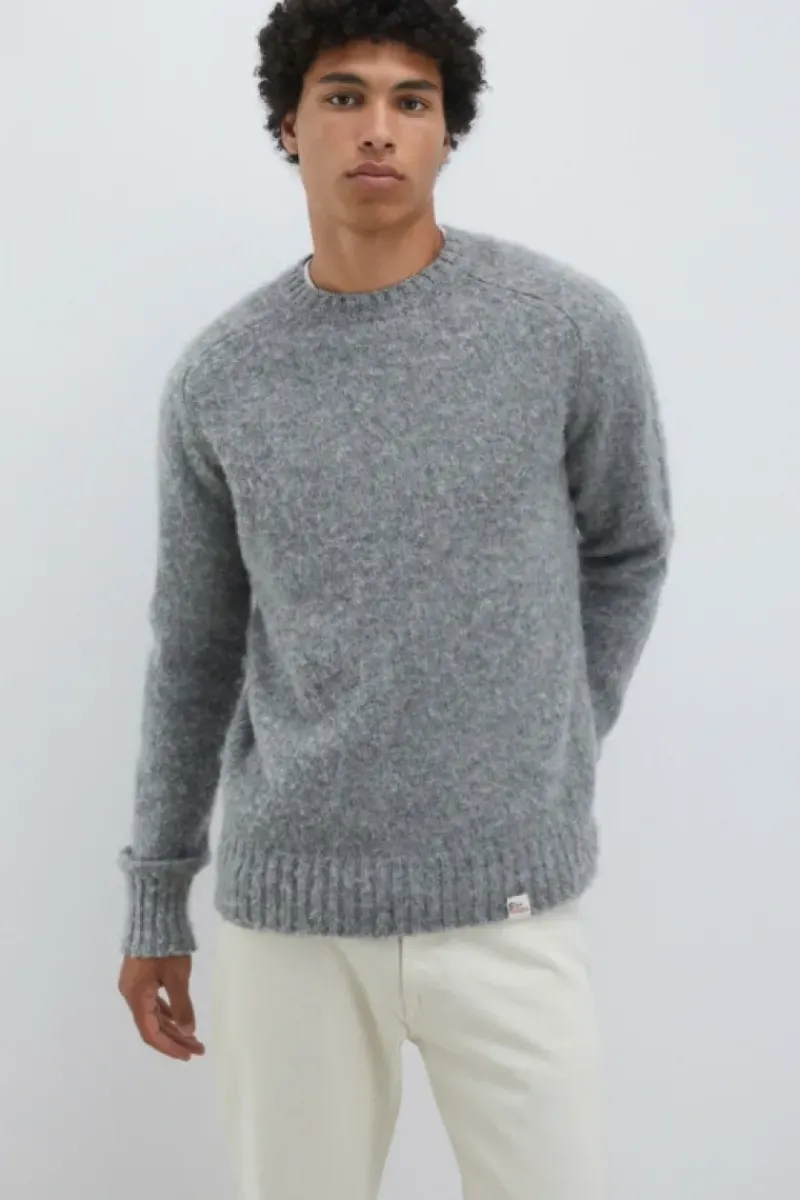 Uomo Roy Rogers Maglieria E Felpe|Maglia Girocollo In Lana Shetland Brushed