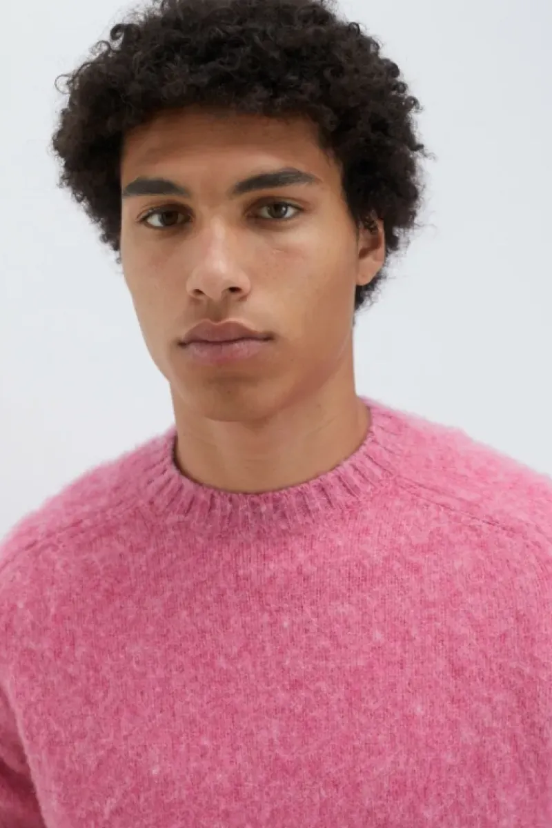 Uomo Roy Rogers Maglieria E Felpe|Maglia Girocollo In Lana Shetland Brushed