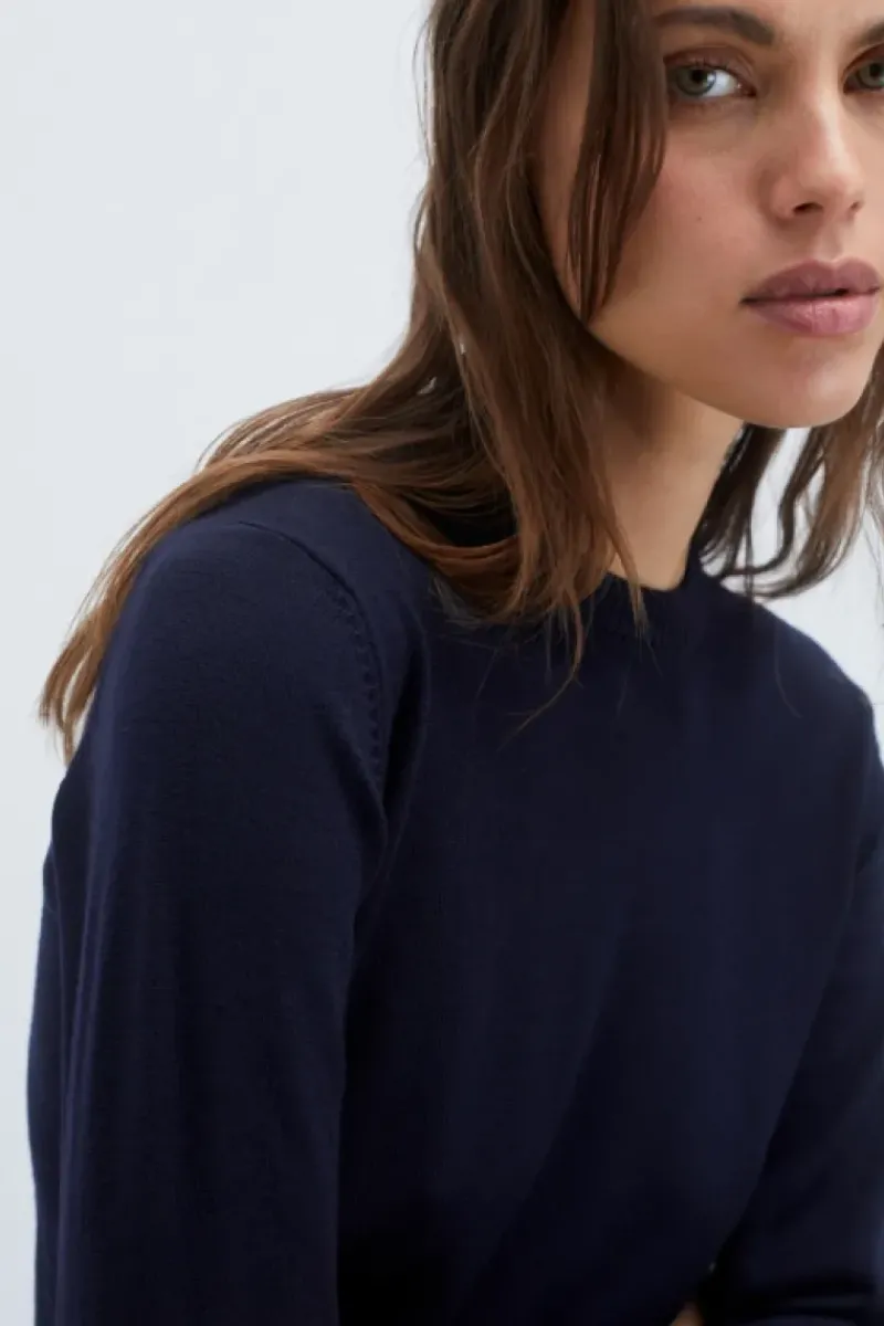 Donna Roy Rogers Maglieria E Felpe|Maglia Girocollo In Pura Lana