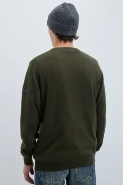 Uomo Roy Rogers Maglieria E Felpe|Maglia Girocollo Punto Stuoia In Lana E Cashmere
