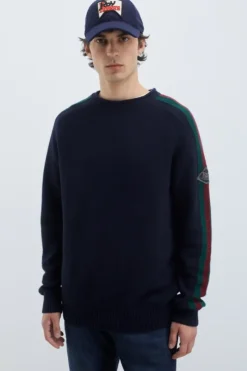 Uomo Roy Rogers Maglieria E Felpe|Maglia Girocollo Racing In Lana E Cashmere