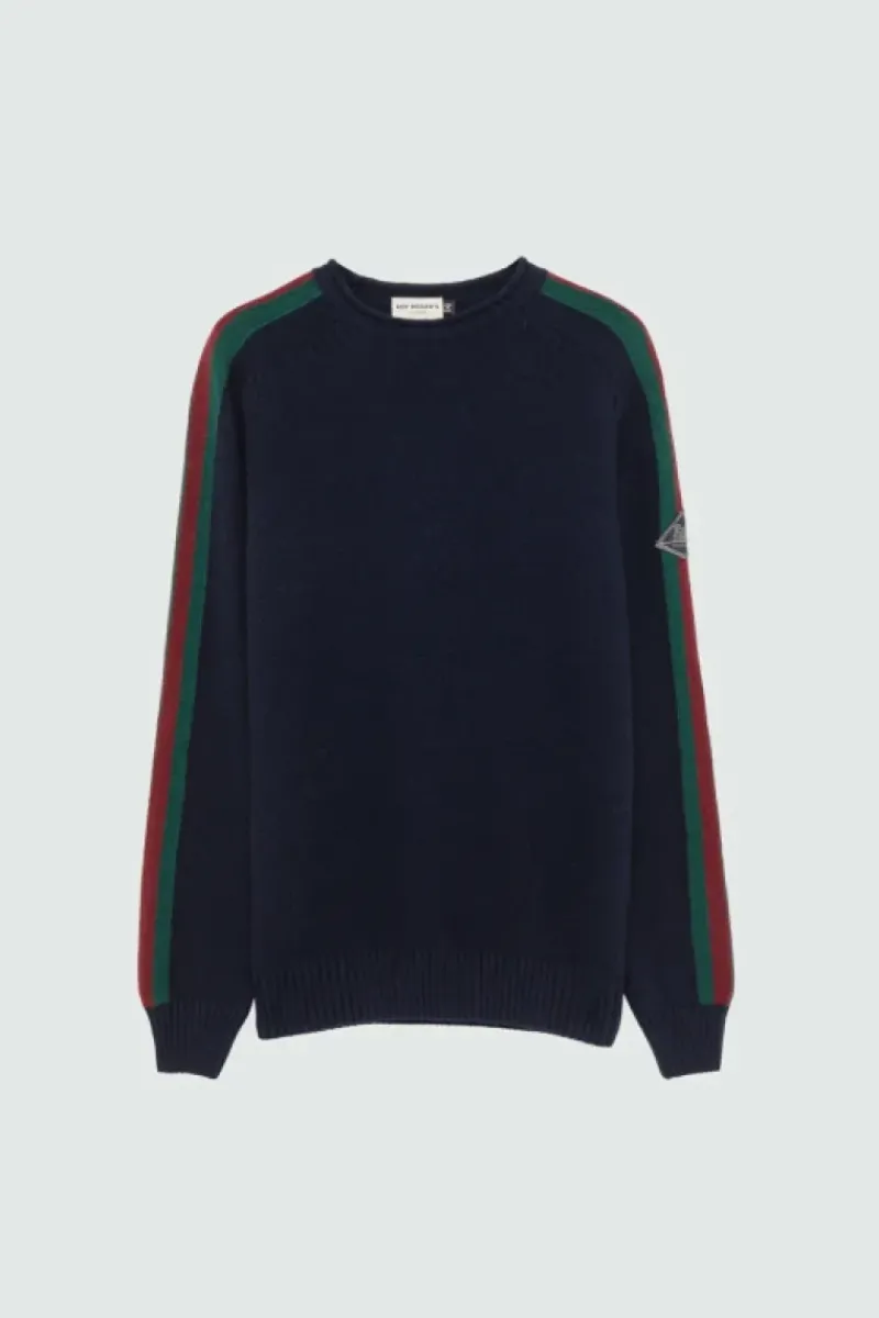 Uomo Roy Rogers Maglieria E Felpe|Maglia Girocollo Racing In Lana E Cashmere