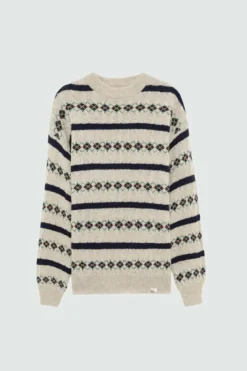 Uomo Roy Rogers Maglieria E Felpe|Maglia Girocollo Vintage In Lana Shetland