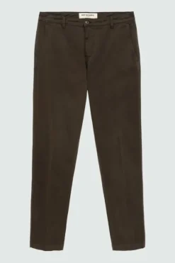 Uomo Roy Rogers Pantaloni|Pantalone Chino Smart In Gabardina