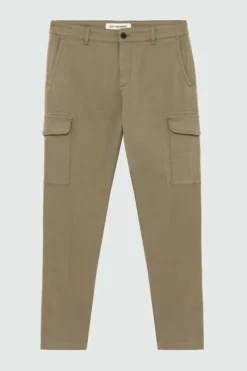 Uomo Roy Rogers Pantaloni|Pantalone City Cargo In Gabardina