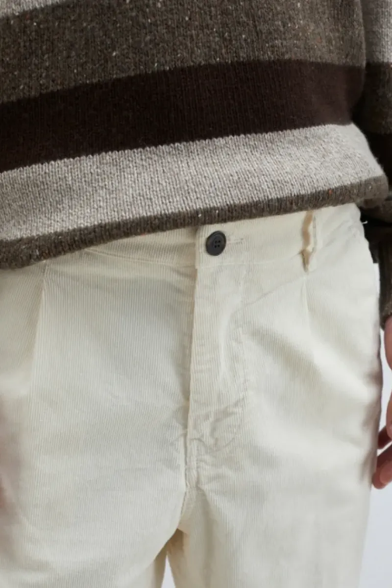 Uomo Roy Rogers Pantaloni|Pantalone Day Off In Velluto