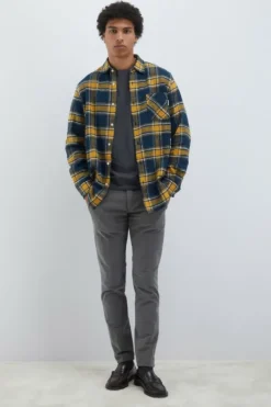 Uomo Roy Rogers Pantaloni|Pantalone New Rolf In Velluto Diagonal