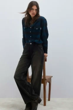 Donna Roy Rogers Jeans|Wide|Pantalone Super Wide Double Deep