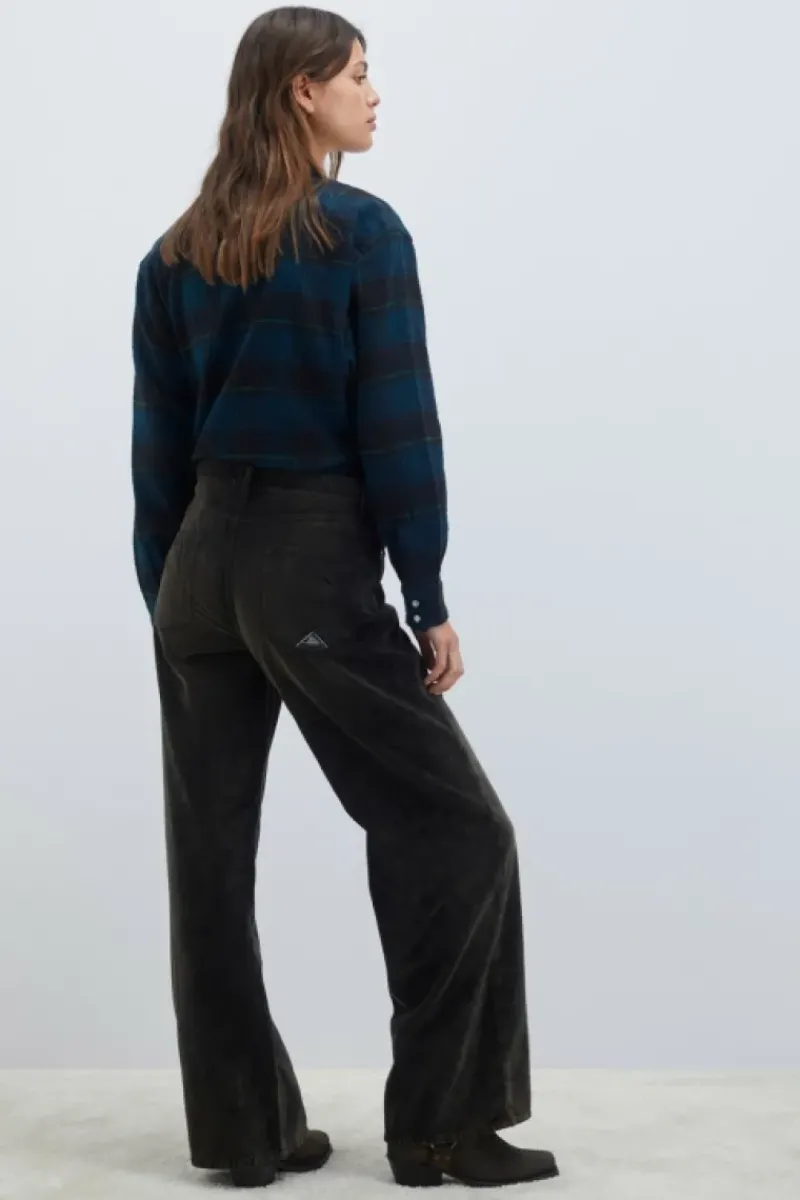 Donna Roy Rogers Jeans|Wide|Pantalone Super Wide Double Deep