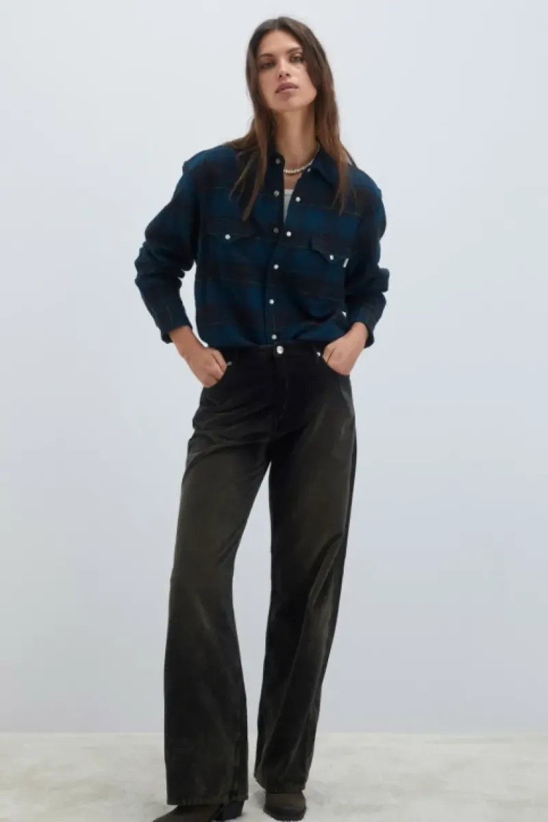 Donna Roy Rogers Jeans|Wide|Pantalone Super Wide Double Deep