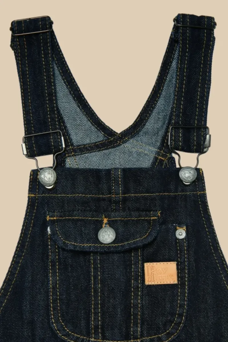 Bambino Roy Rogers Bambino|Salopette 70th Denim Cimosa Rinse