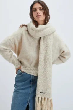 Donna Roy Rogers Accessori|Sciarpa In Lana Boucle