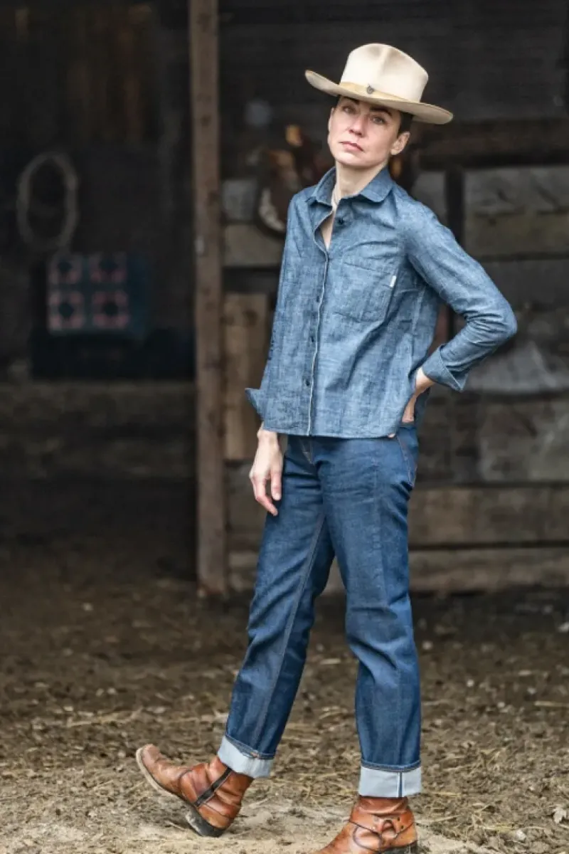 Donna Roy Rogers Selvedge Bar|Jeans|Sofia Woman Jap Selvedge Denim Rinse