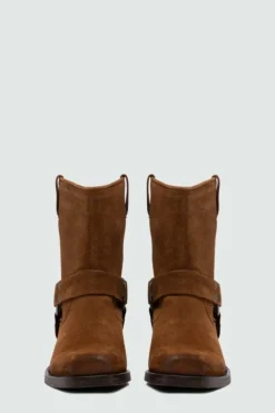Donna Roy Rogers Scarpe|Stivaletto Engineer In Suede