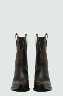 Donna Roy Rogers Scarpe|Texano Capalbio In Pelle Vintage