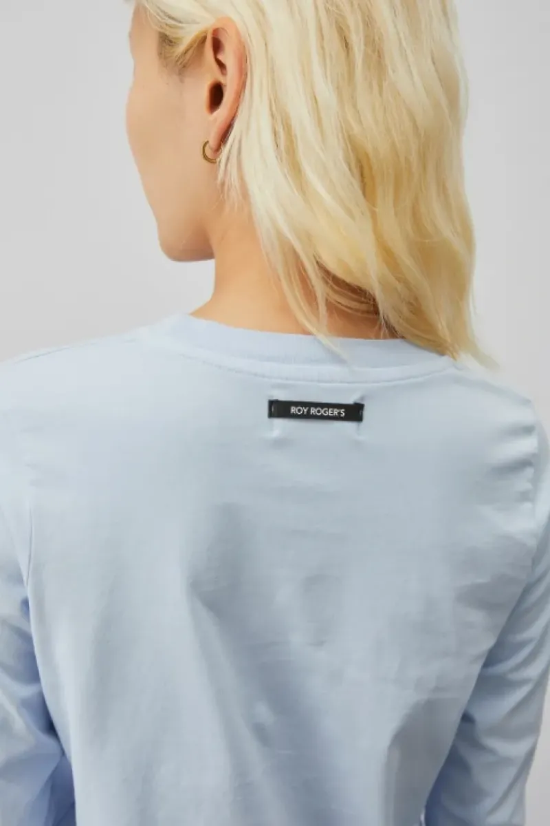 Donna Roy Rogers Polo E T-shirts|T-shirt Girocollo In Jersey