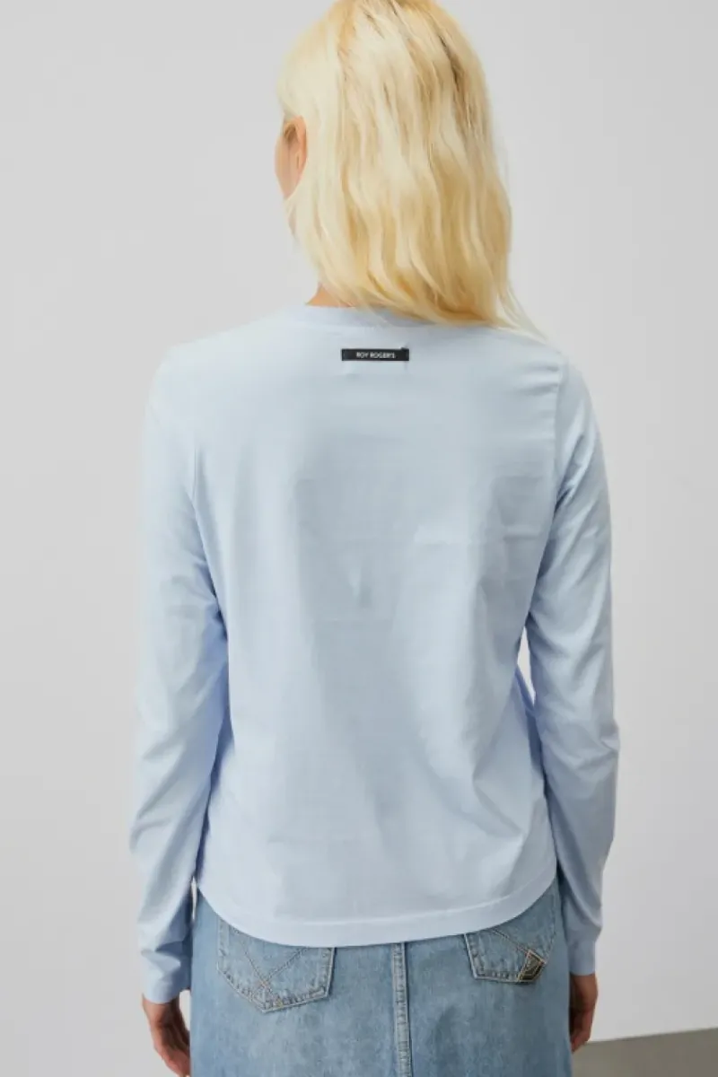 Donna Roy Rogers Polo E T-shirts|T-shirt Girocollo In Jersey
