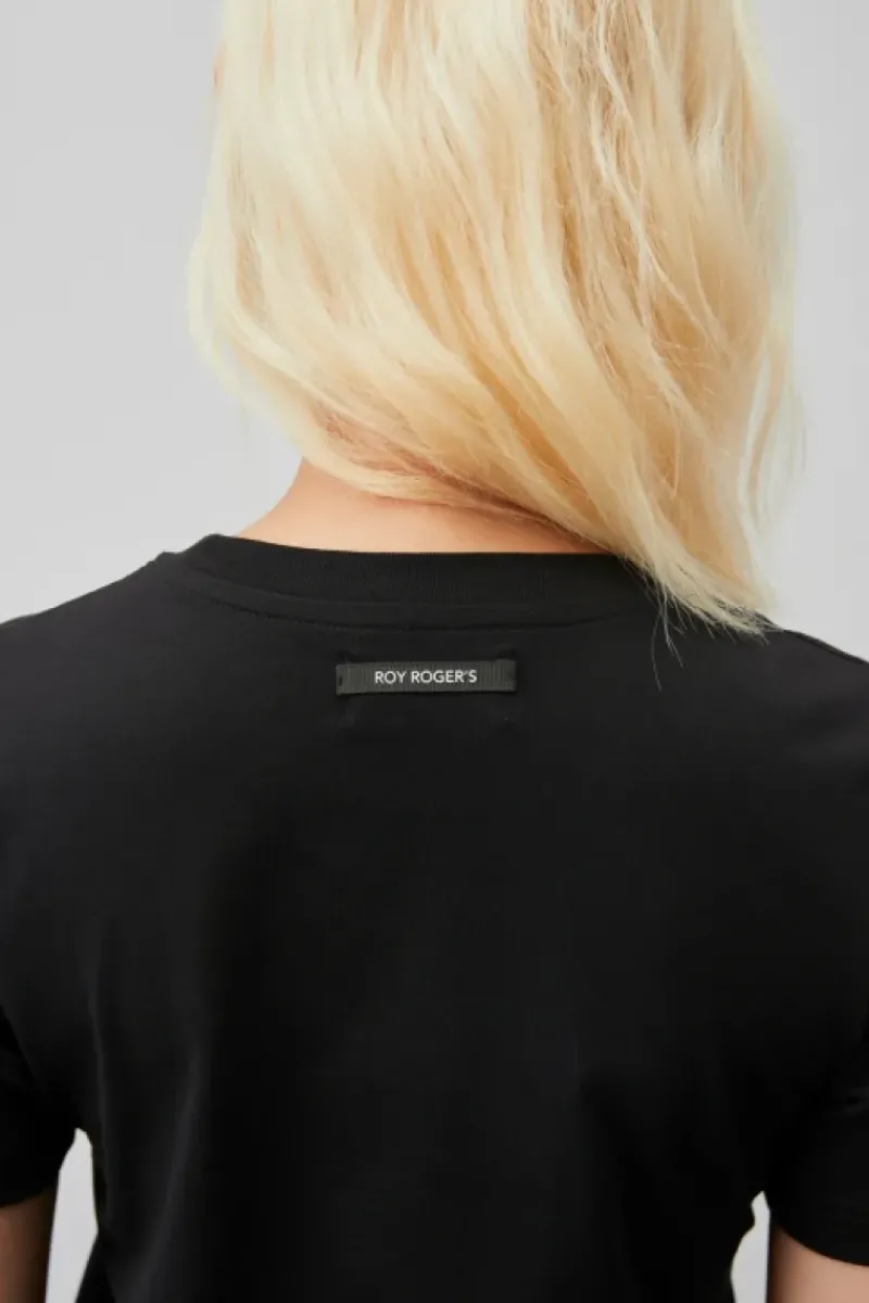 Donna Roy Rogers Polo E T-shirts|T-shirt Girocollo In Jersey