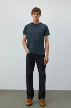 Uomo Roy Rogers Polo E T-shirts|T-shirt Girocollo Velva Sheen