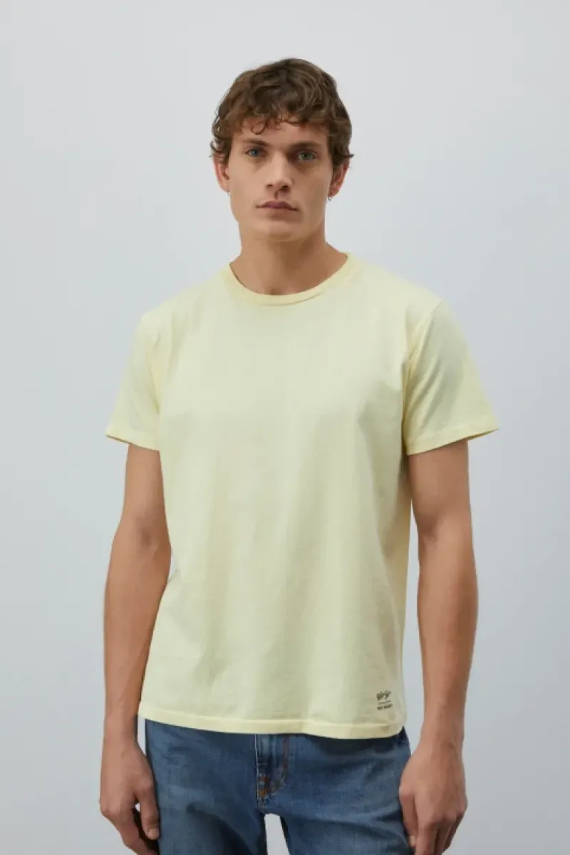 Uomo Roy Rogers Polo E T-shirts|T-shirt Girocollo Velva Sheen