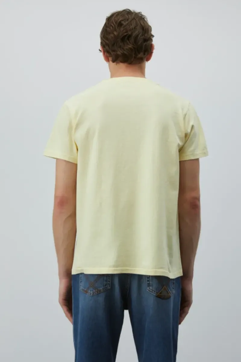 Uomo Roy Rogers Polo E T-shirts|T-shirt Girocollo Velva Sheen