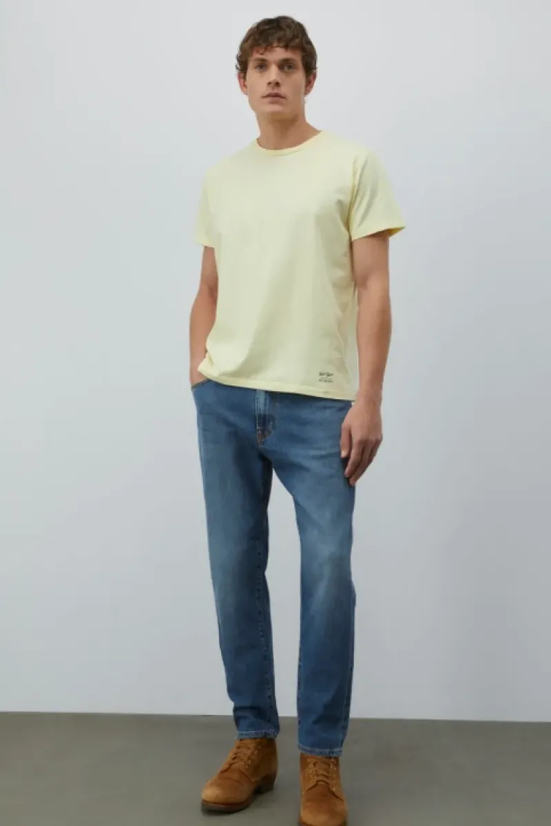 Uomo Roy Rogers Polo E T-shirts|T-shirt Girocollo Velva Sheen